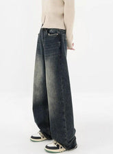 Y2K Retro Harajuku Women Loose Jeans